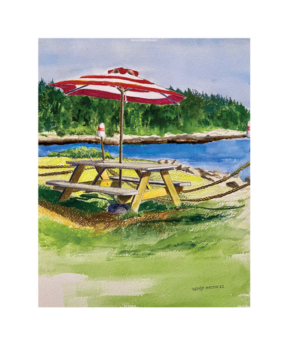 McLoons' Picnic Table | Giclee` Prints