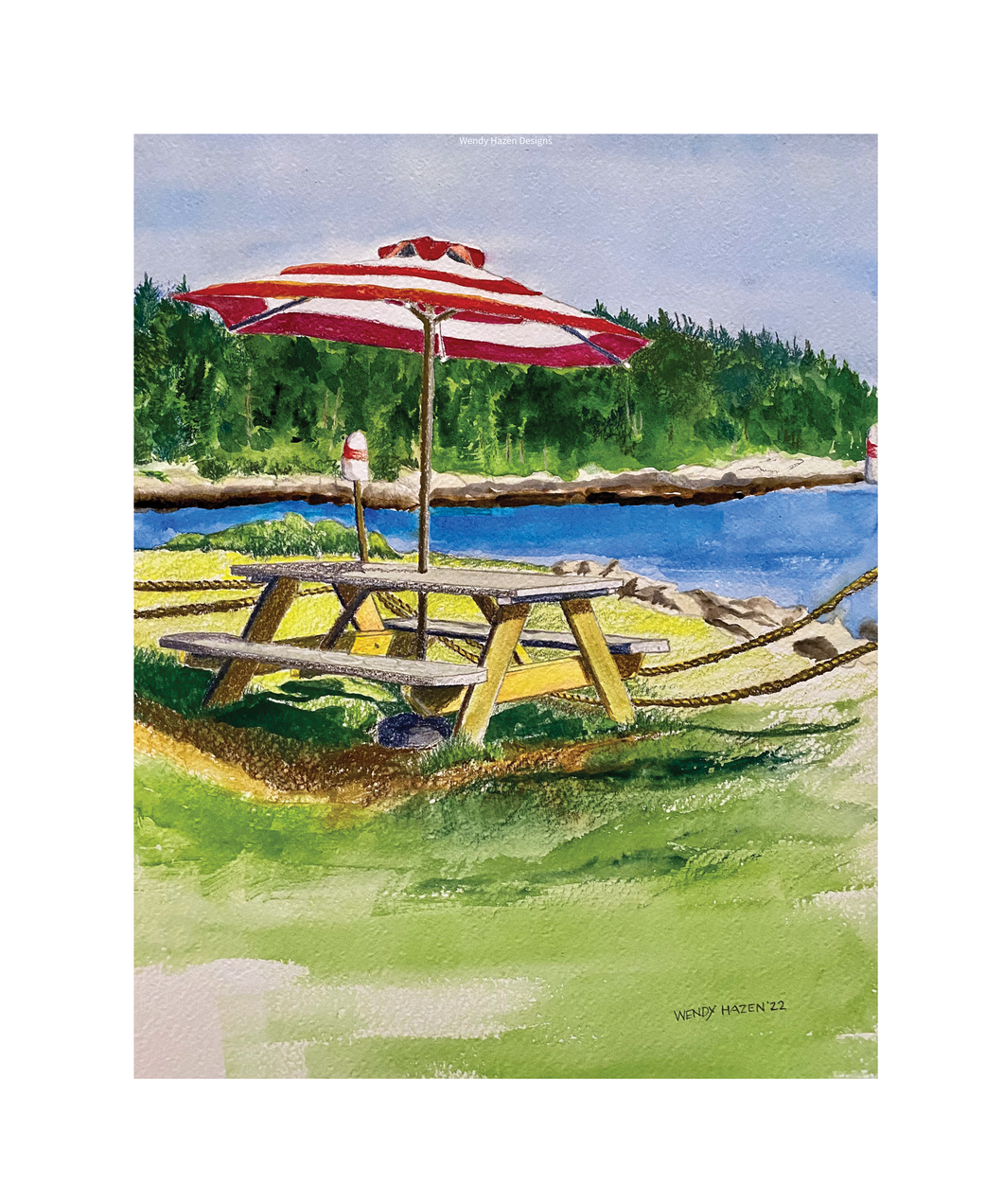 McLoons' Picnic Table | Giclee` Prints