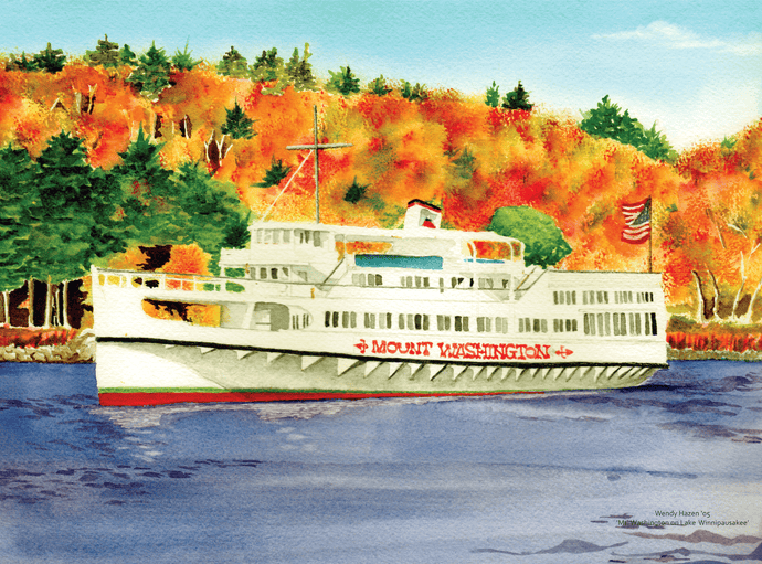 'Mt. Washington' on Lake Winnipesaukee Placemats