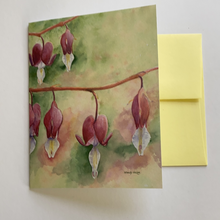 Load image into Gallery viewer, Bleeding Hearts-Floral | Hand Cut Card