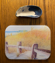 Load image into Gallery viewer, Beach Path ~ Cape Cod ~ Tempered Glass Trays