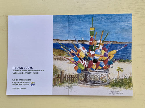 P-town Buoys Cards  |  Cape Cod