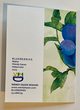 Load image into Gallery viewer, Maine Blueberries | Hand Cut Card