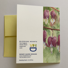 Load image into Gallery viewer, Bleeding Hearts-Floral | Hand Cut Card