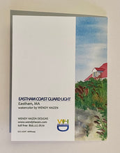 Load image into Gallery viewer, Coast Guard Station Lighthouse - Cape Cod | Hand Cut Card