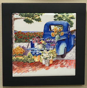 Flower Ceramic Tiles