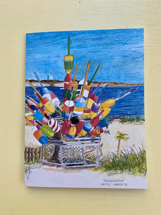 P-town Buoys - Cape Cod | Hand Cut Cards