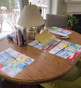 Mooring Ball Reflection Placemat